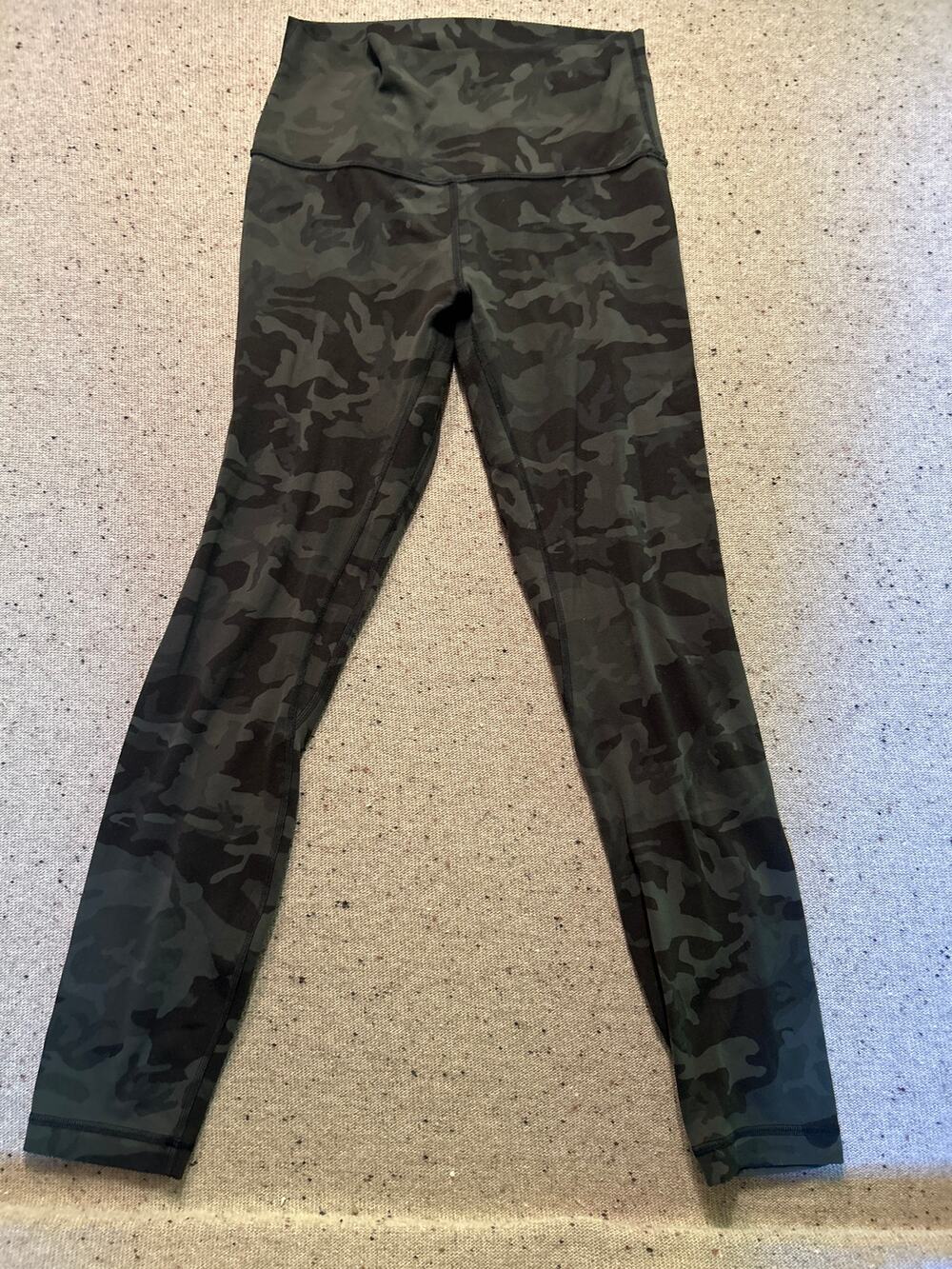Lululemon Align Leggings Green Camo 6 25" Inseam